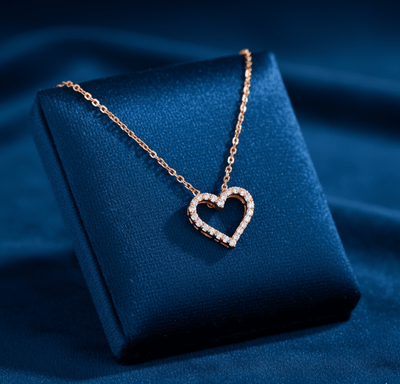 Sparkle Luv Heart Pendant - Tresha