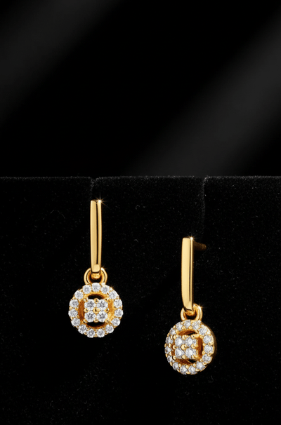 Moonstone Drop Earring - Tresha