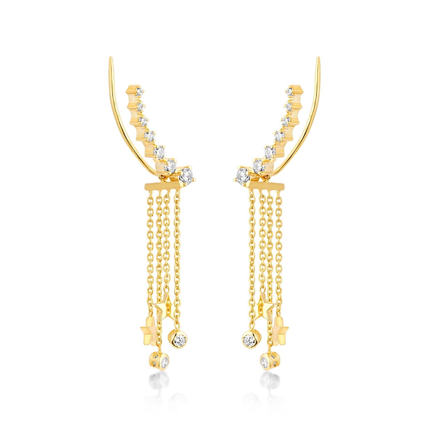 Stars Climber Earring - Tresha