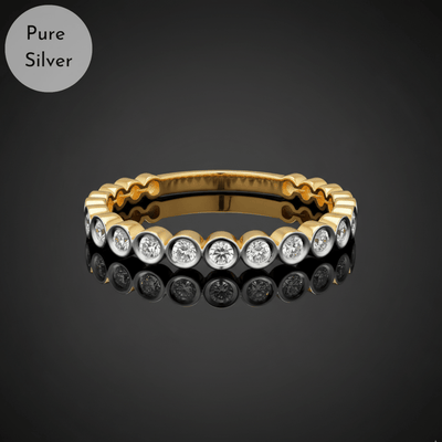 Bezel Diamond Ladies Ring - Tresha