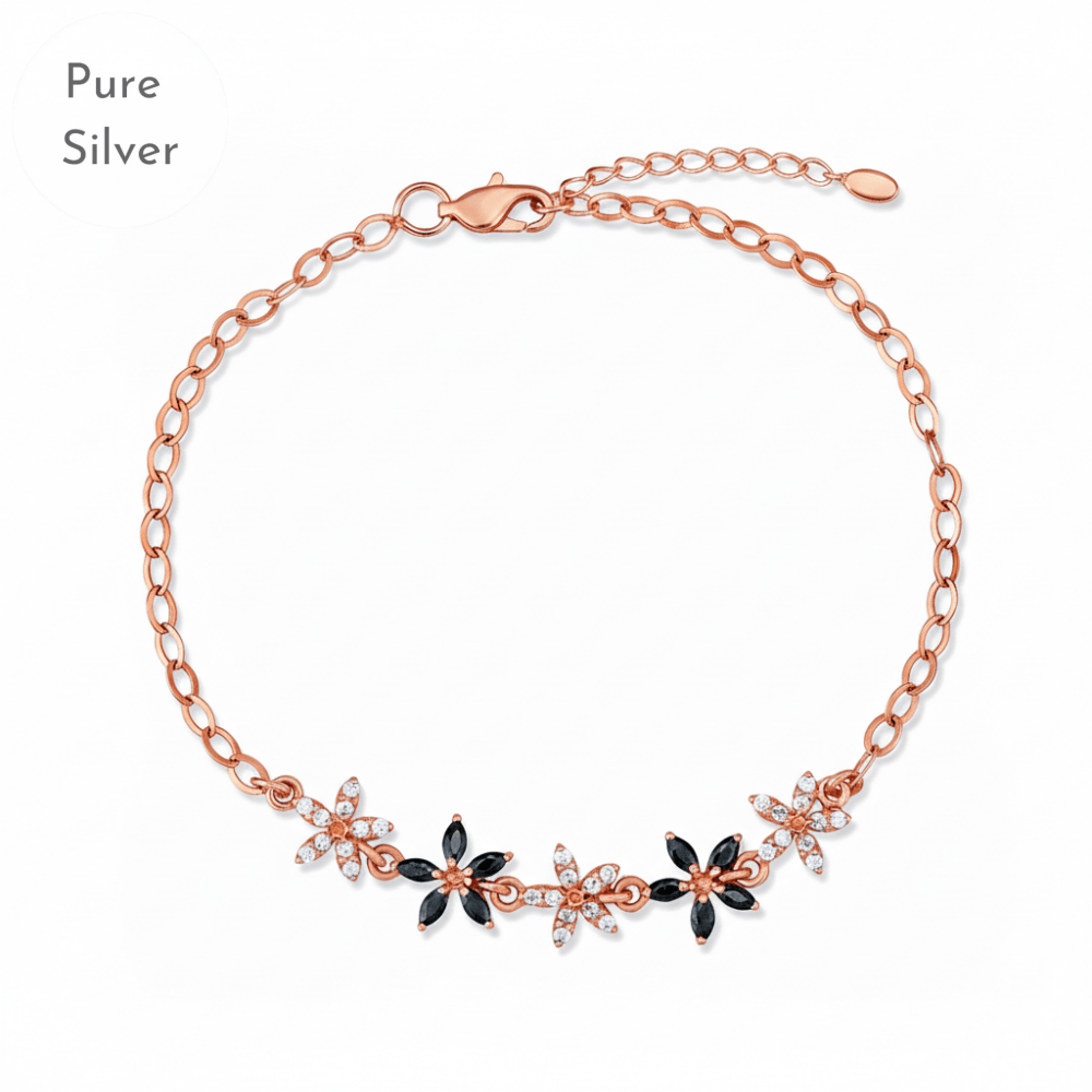 Crystal Flower Bracelet - Tresha
