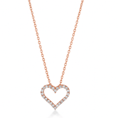 Sparkle Luv Heart Pendant - Tresha