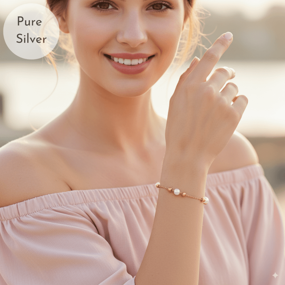 Pearl Arm Bracelet - Tresha