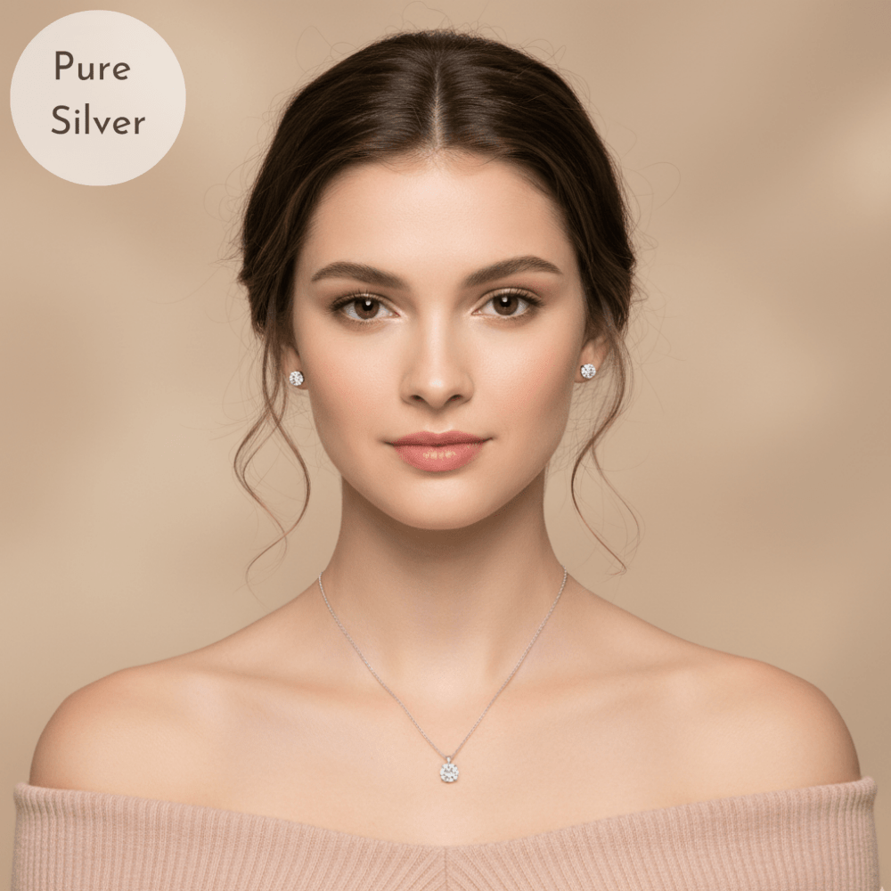 Serenity Diamond Pendant Set - Tresha