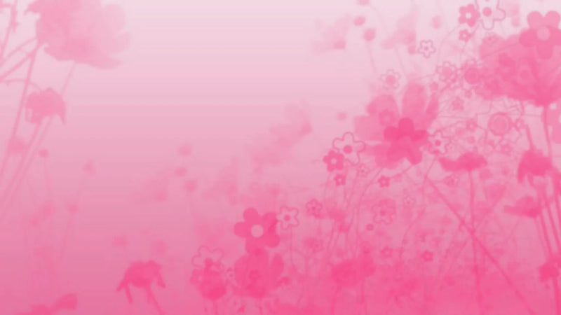 Pink floral pattern on a pink background