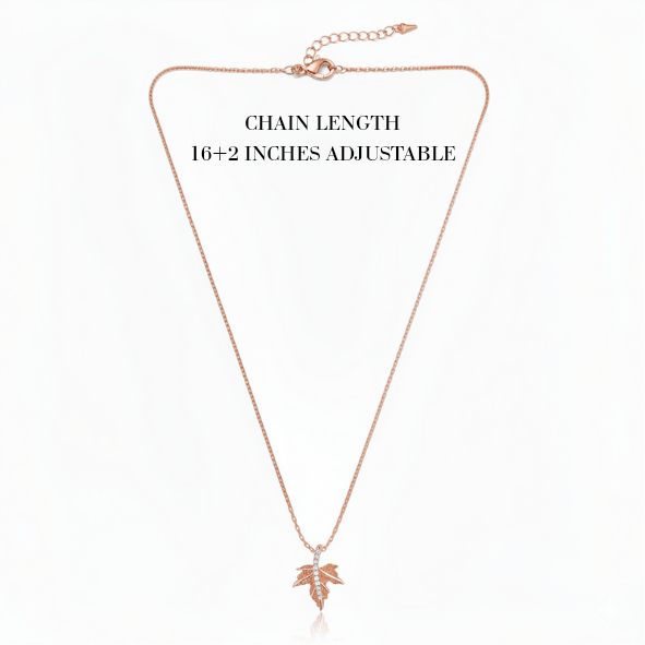 Luna Leaf Pendant - Tresha