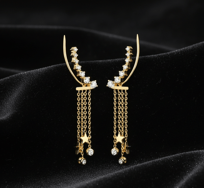 Stars Climber Earring - Tresha