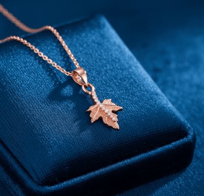 Luna Leaf Pendant - Tresha