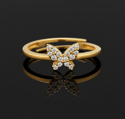 Fluttery Wings Ladies Ring - Tresha