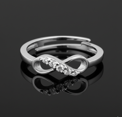Olive Infinity Ladies Ring - Tresha