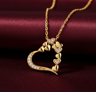 Kira Heart shape Pendant - Tresha
