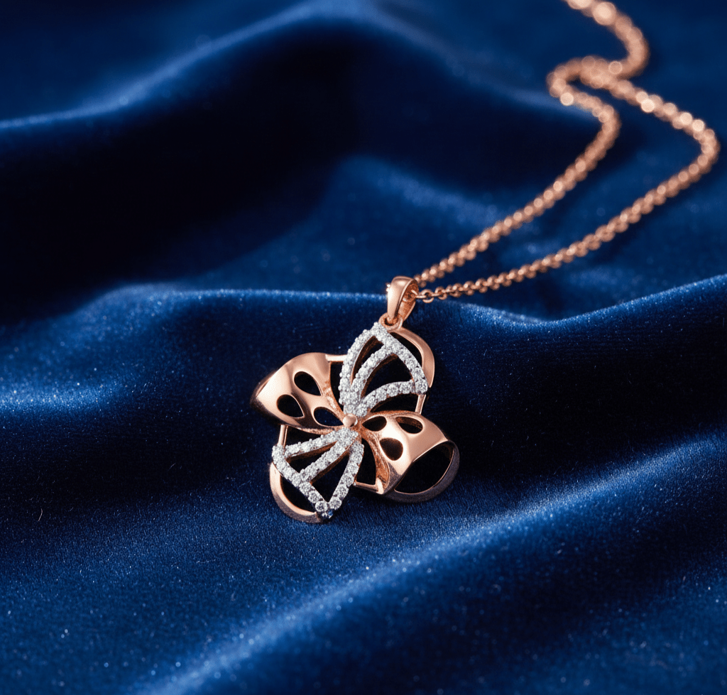 Clover Zircon Pendant - Tresha