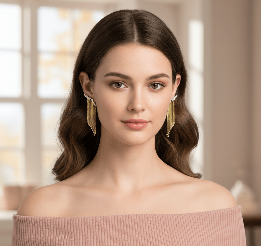 Aurora Fringe Earring - Tresha