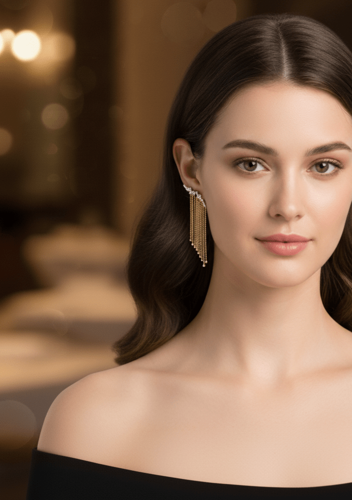 Aurora Fringe Earring - Tresha