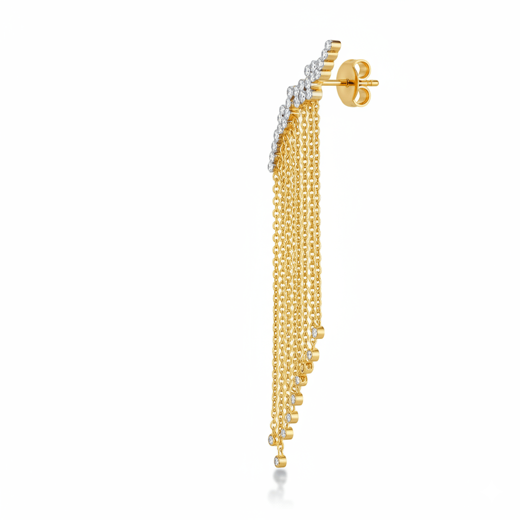 Aurora Fringe Earring - Tresha
