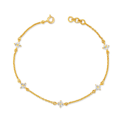 Dainty Clover Bracelet