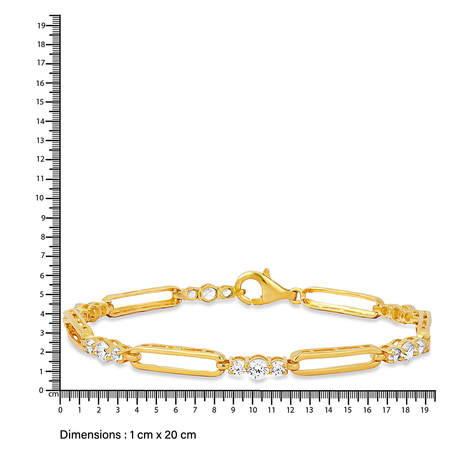 Golden Glow Diamond Bracelet