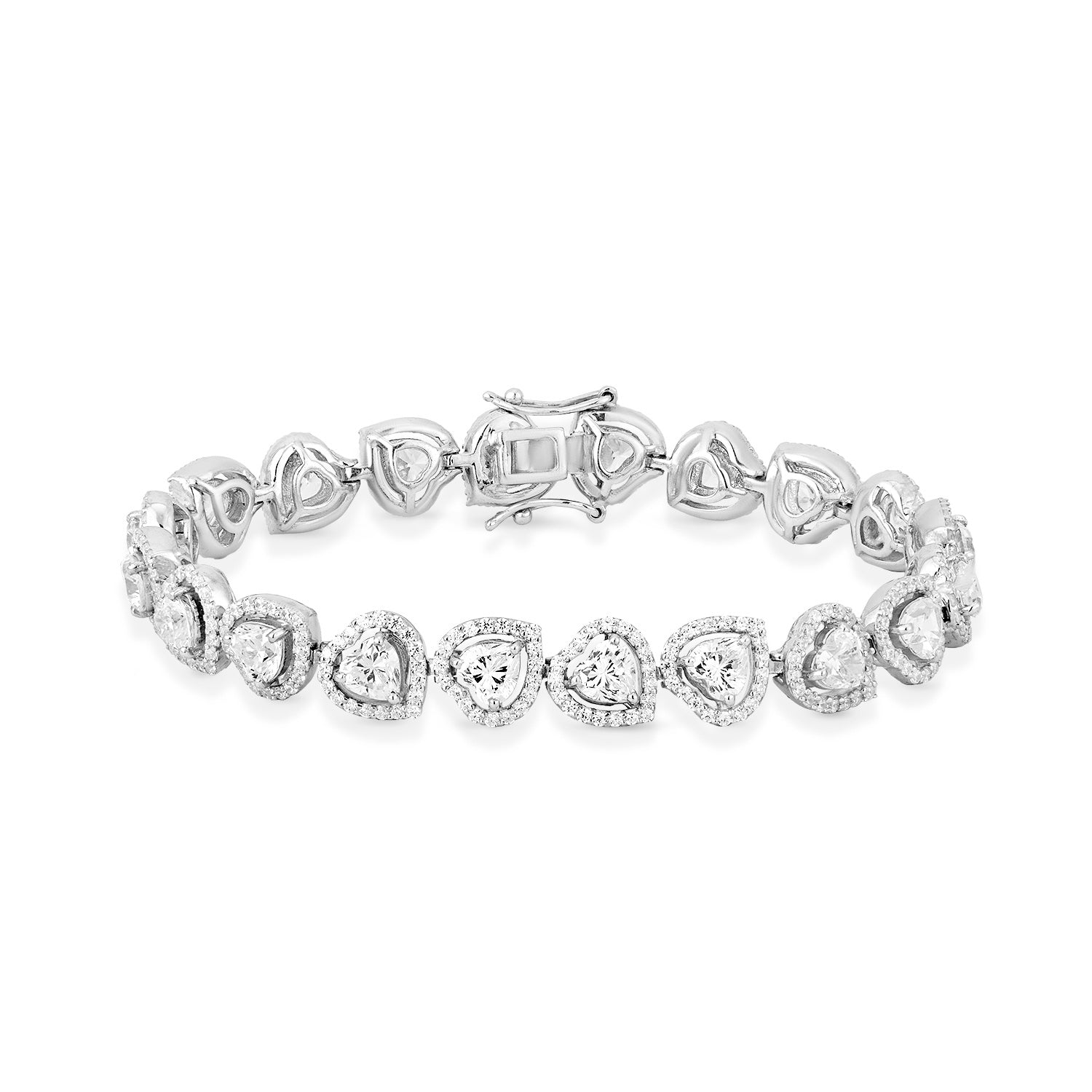 Heart Diamond Bracelet