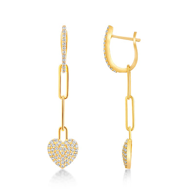 Heart Crystal Dangle