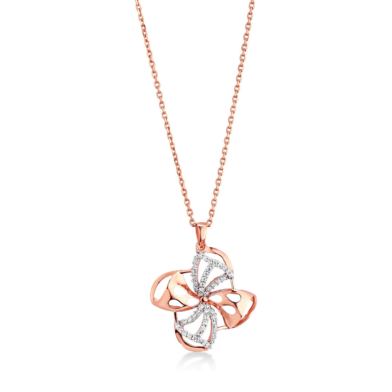 Clover Diamond Pendant