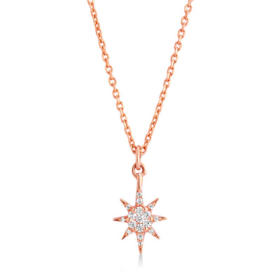 Sunburst Charm Pendant