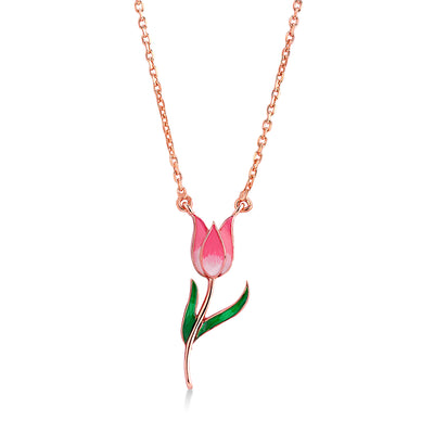 Tia Floral Pendant