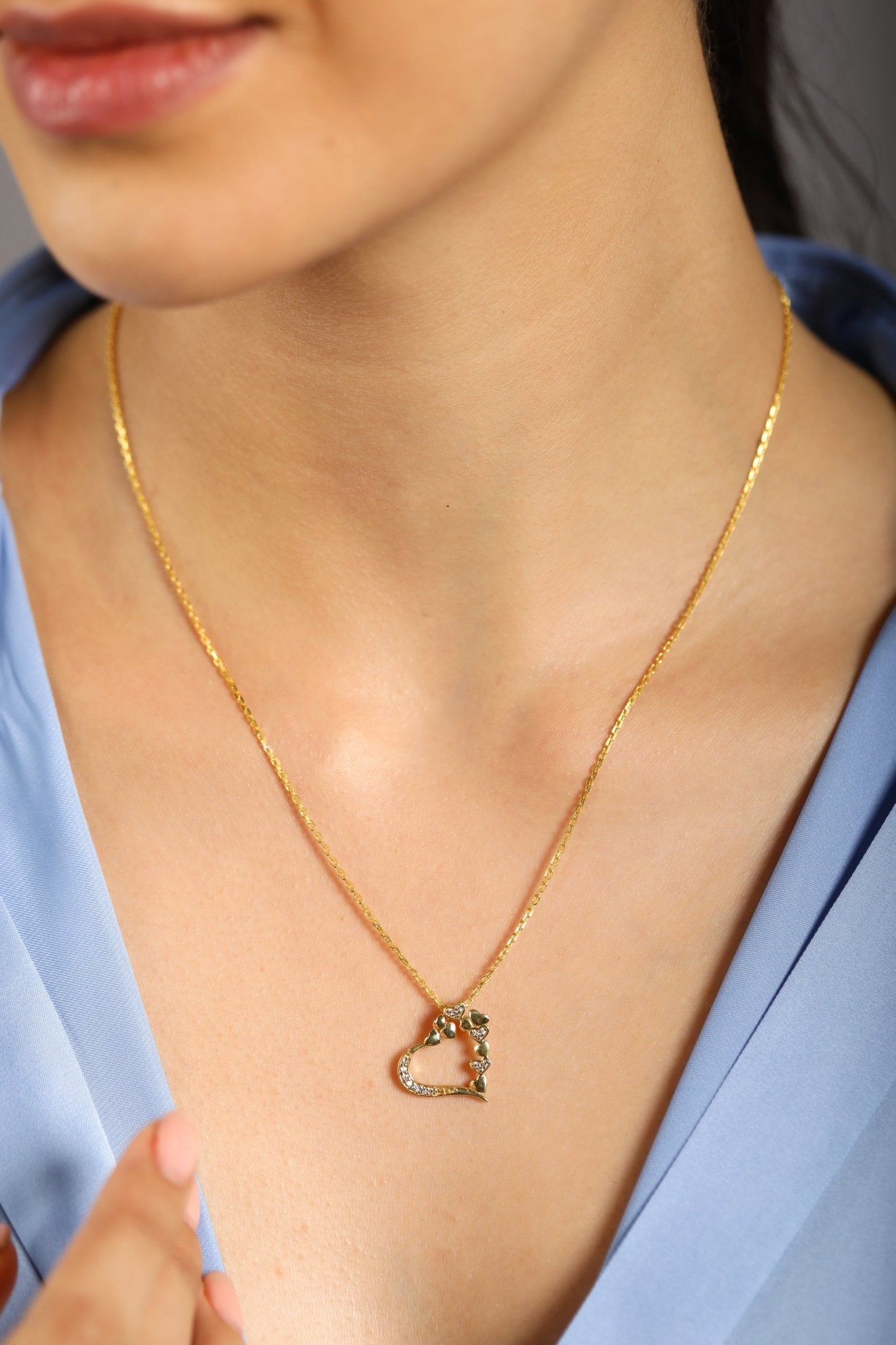 Kira Heart shape Pendant - Tresha