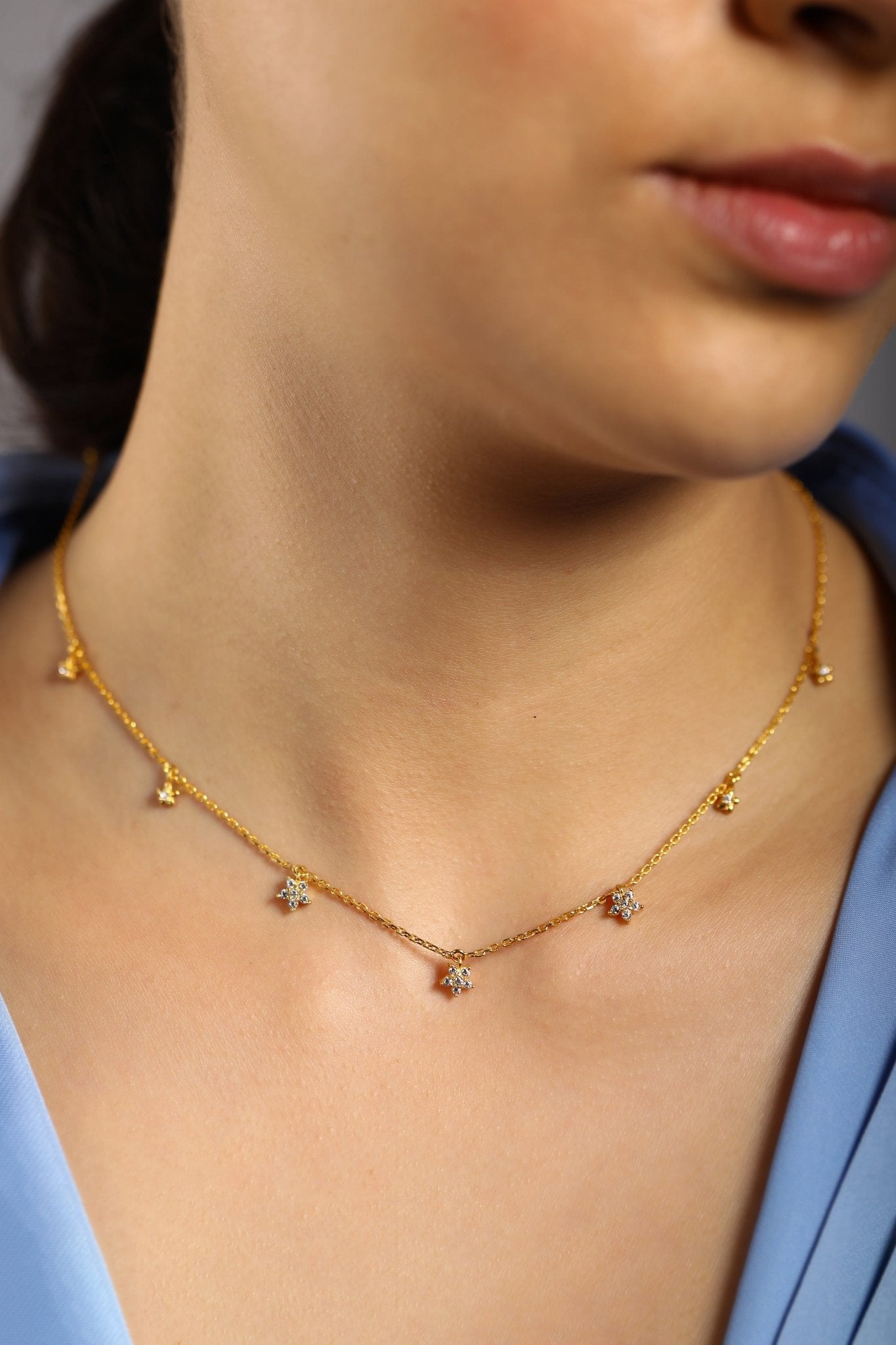 Starfish Diamond Necklace - Tresha