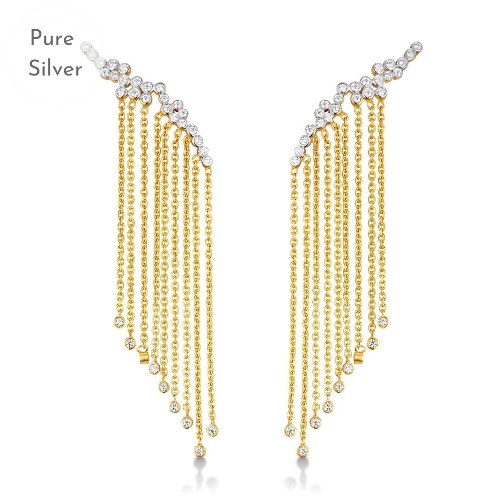 Aurora Fringe Earring - Tresha