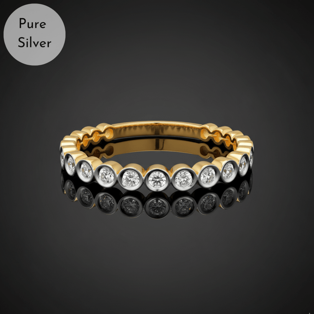 Bezel Diamond Ladies Ring - Tresha