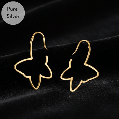 Butterfly Wire Charm Earring - Tresha