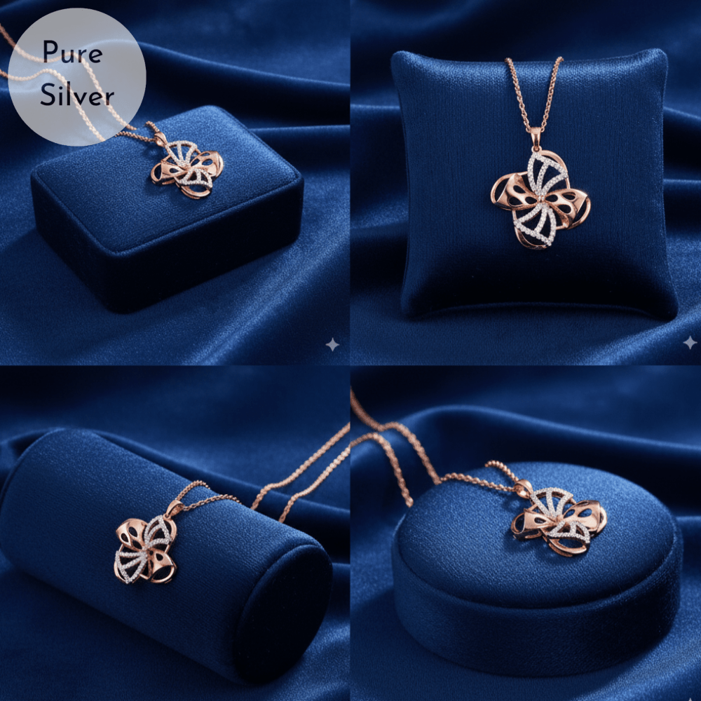 Clover Zircon Pendant - Tresha