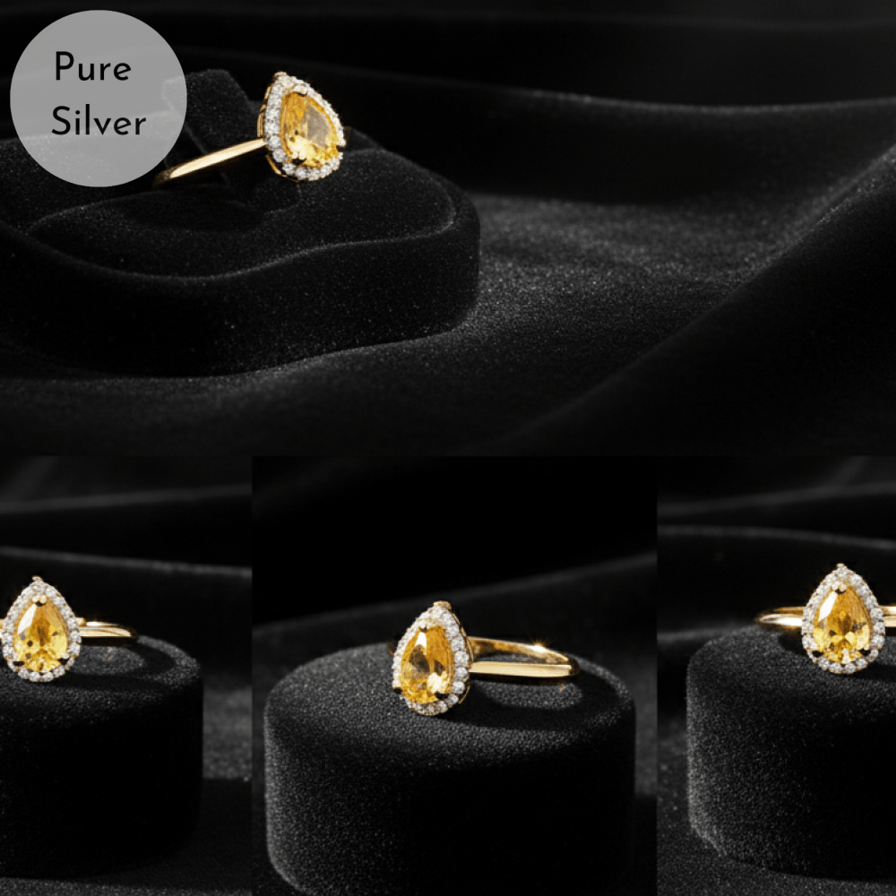 Cocktail Halo Ladies Rings - Tresha