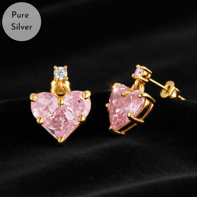 Ersillia Heart Earring - Tresha