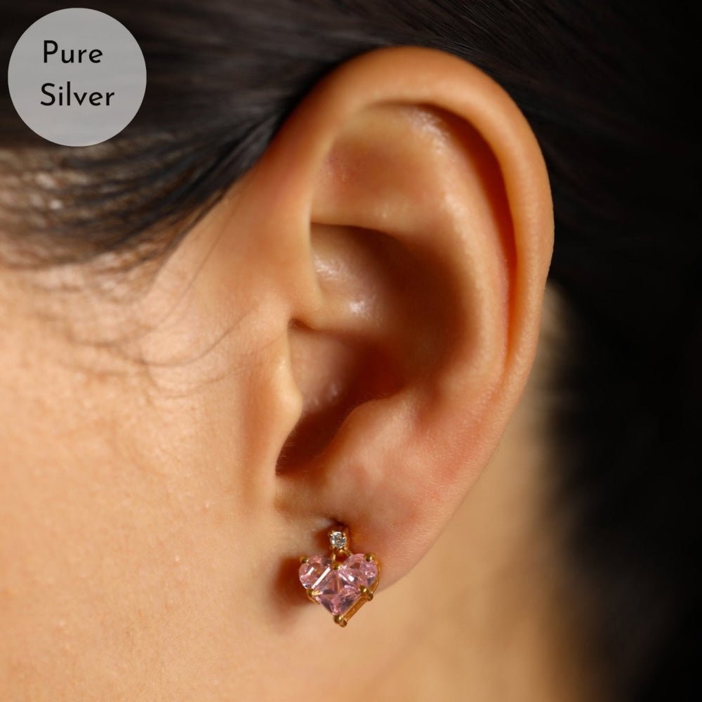 Ersillia Heart Earring - Tresha
