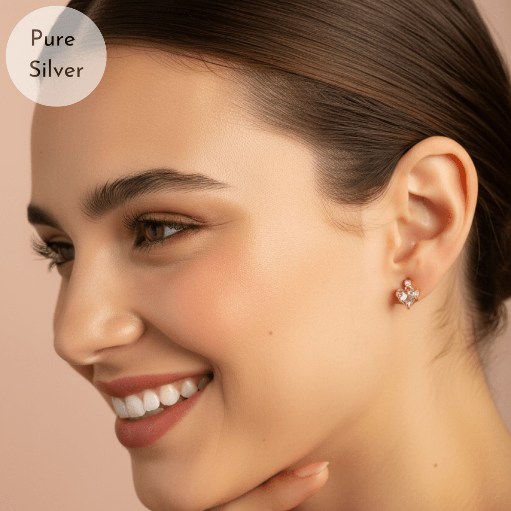 Ersillia Heart Earring - Tresha