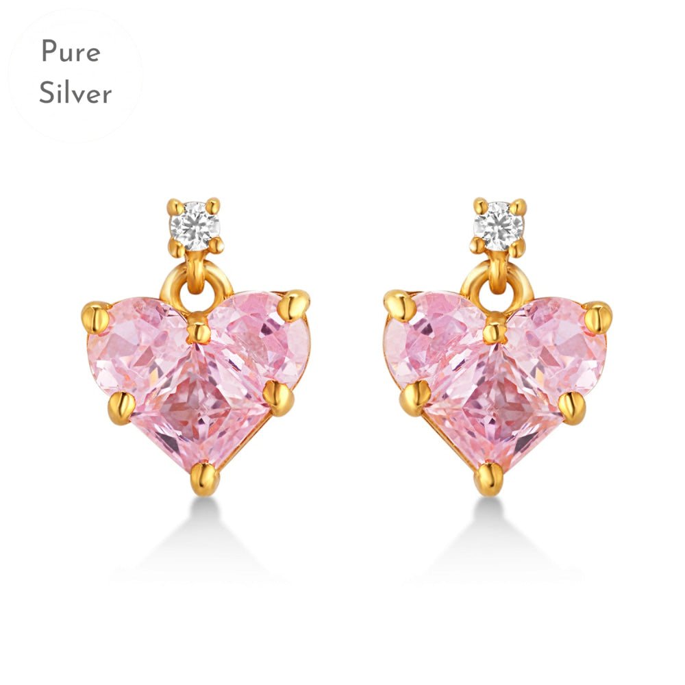 Ersillia Heart Earring - Tresha