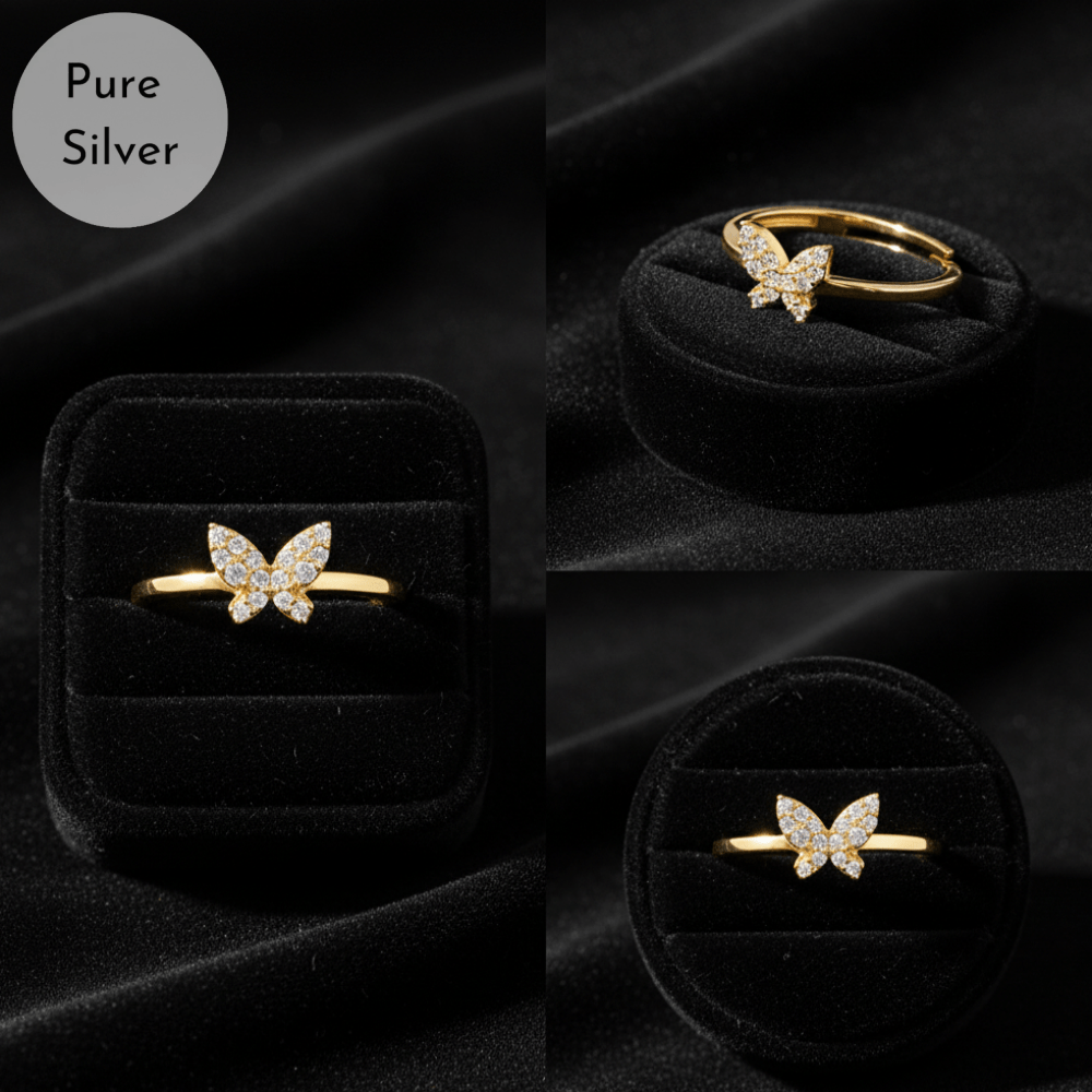 Fluttery Wings Ladies Ring - Tresha