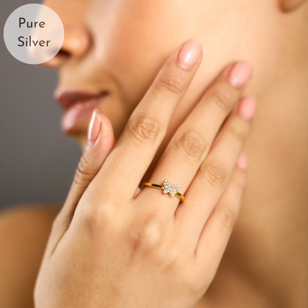 Fluttery Wings Ladies Ring - Tresha