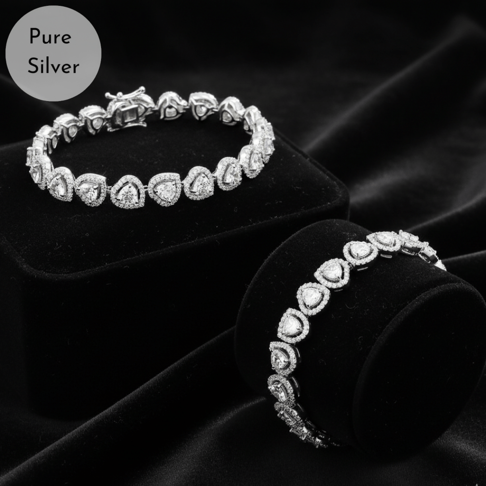 Heart Diamond Bracelet - Tresha