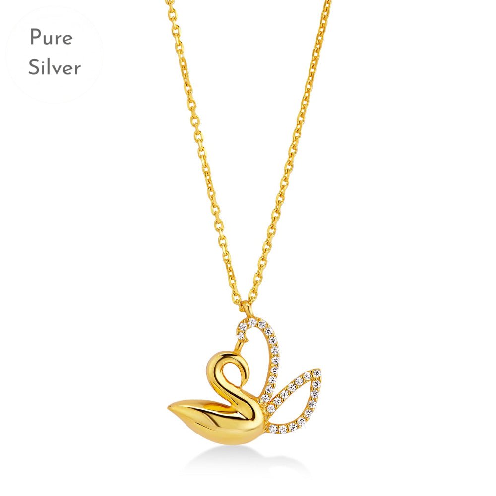 Jema Swan Pendant - Tresha