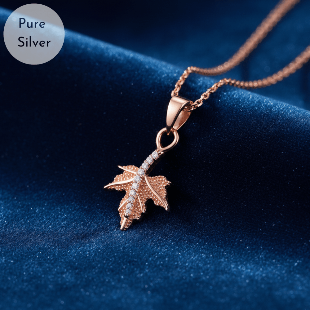 Luna Leaf Pendant - Tresha