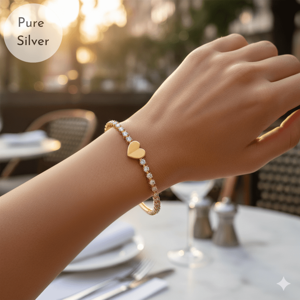 Lunar Heart Bracelet - Tresha