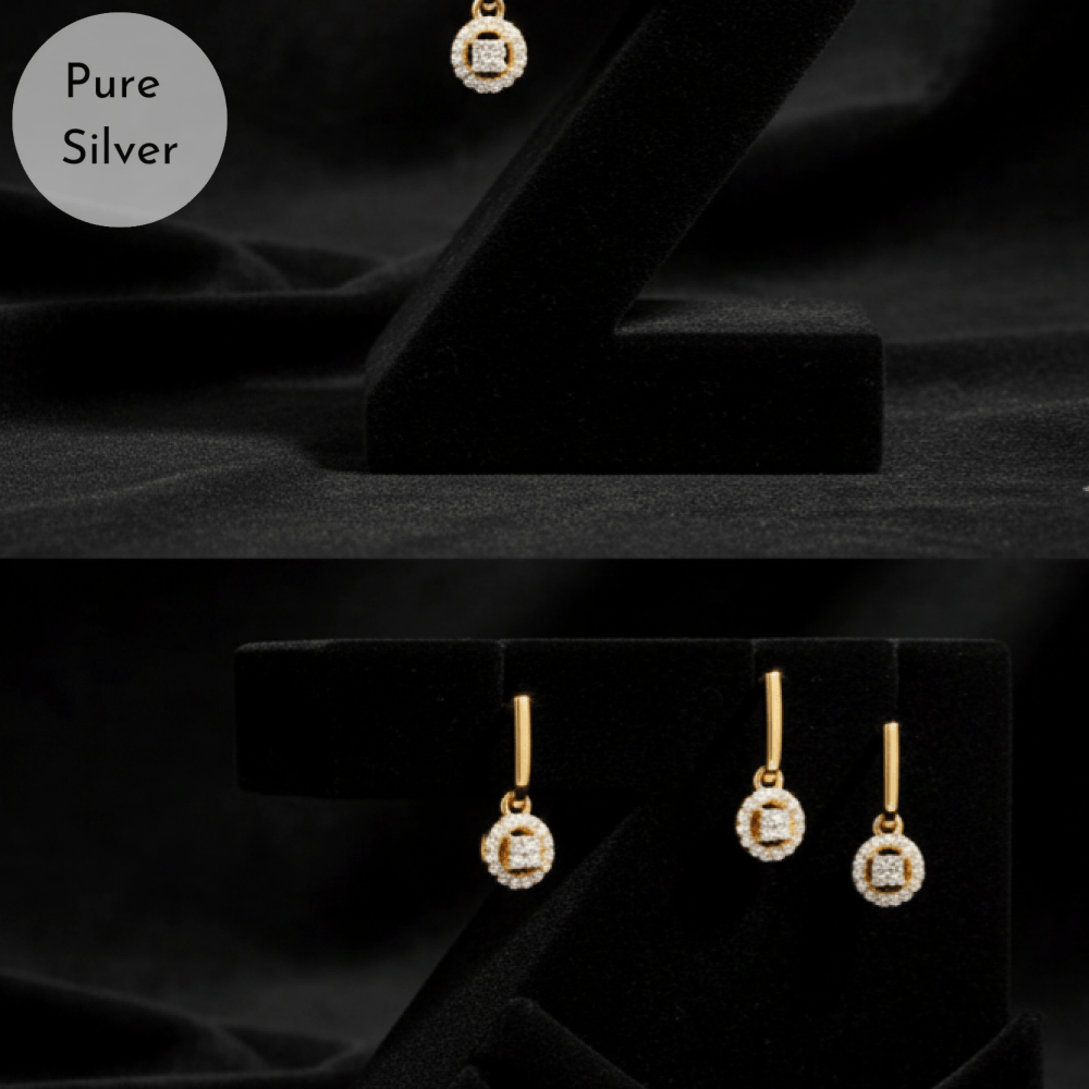 Moonstone Drop Earring - Tresha