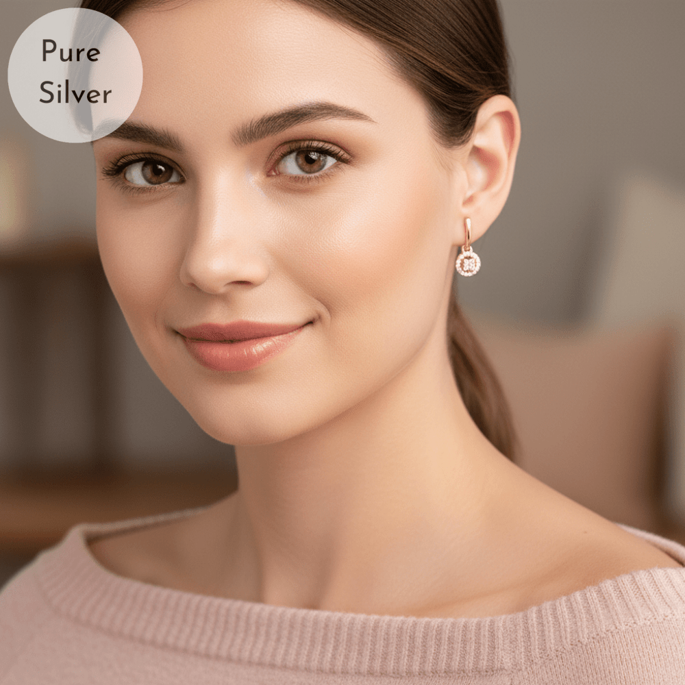 Moonstone Drop Earring - Tresha