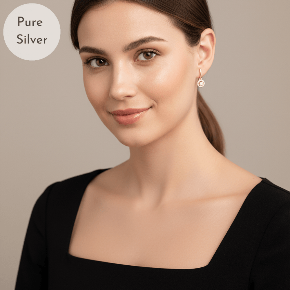Moonstone Drop Earring - Tresha