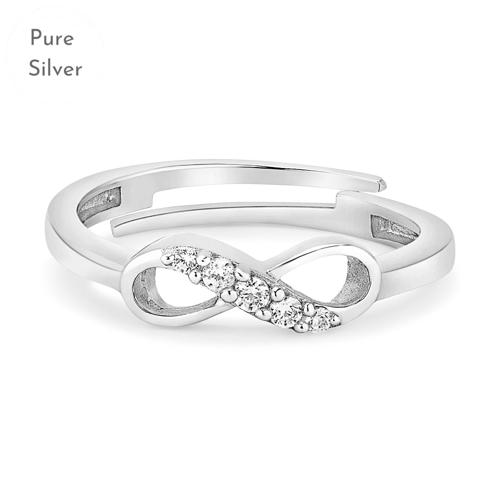 Olive Infinity Ladies Ring - Tresha