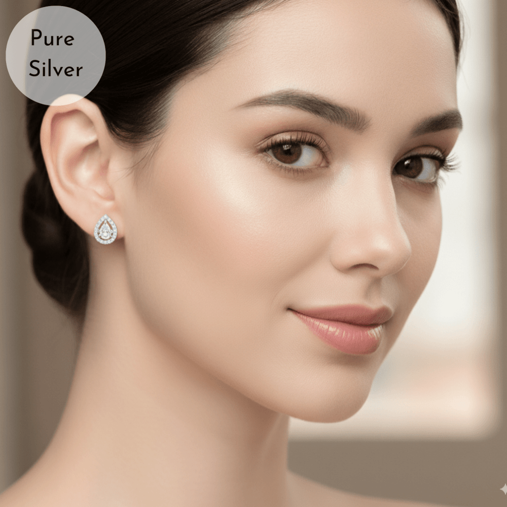 Peora Pear Earring - Tresha