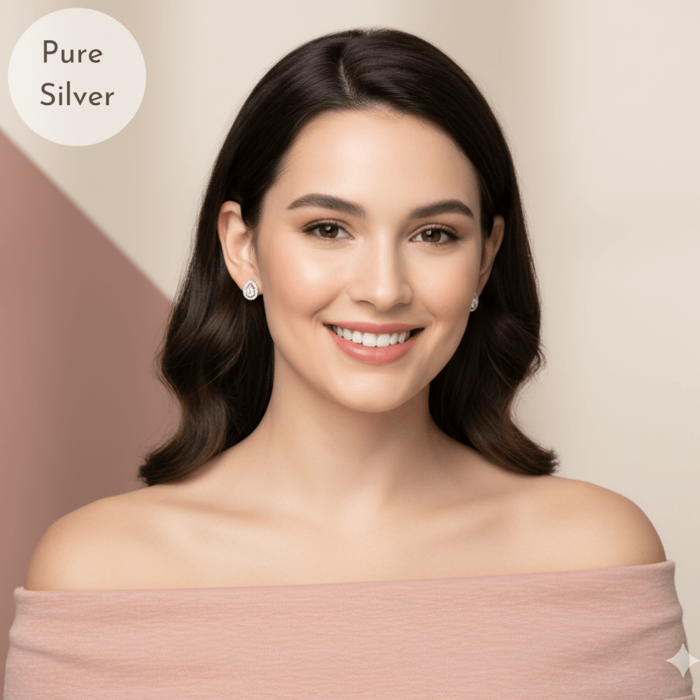 Peora Pear Earring - Tresha