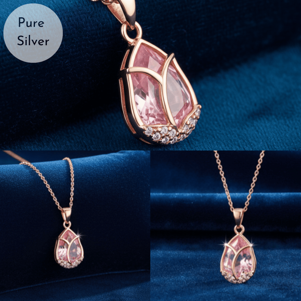 Pink Tulip Pendant - Tresha